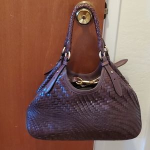 COLE HAAN GENEVIEVE WEAVE TOTE